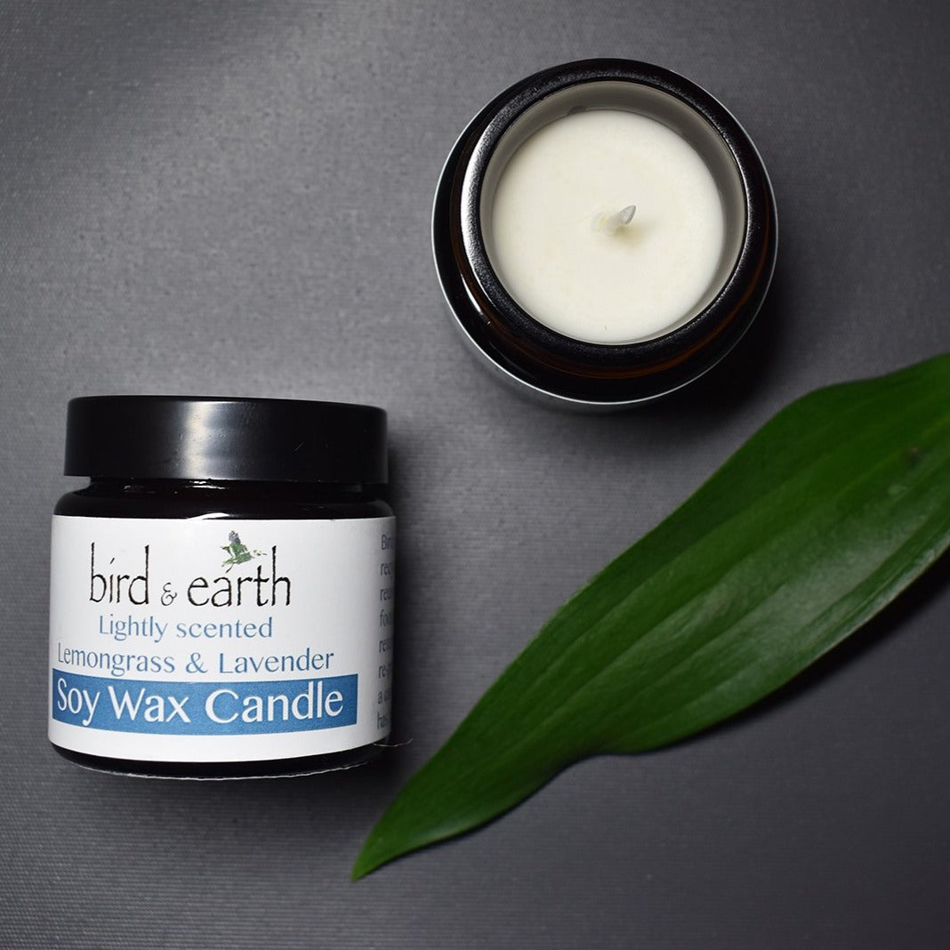 Soy Wax Candles - Lightly scented (limited stock, available until sold out) - Bird and Earth