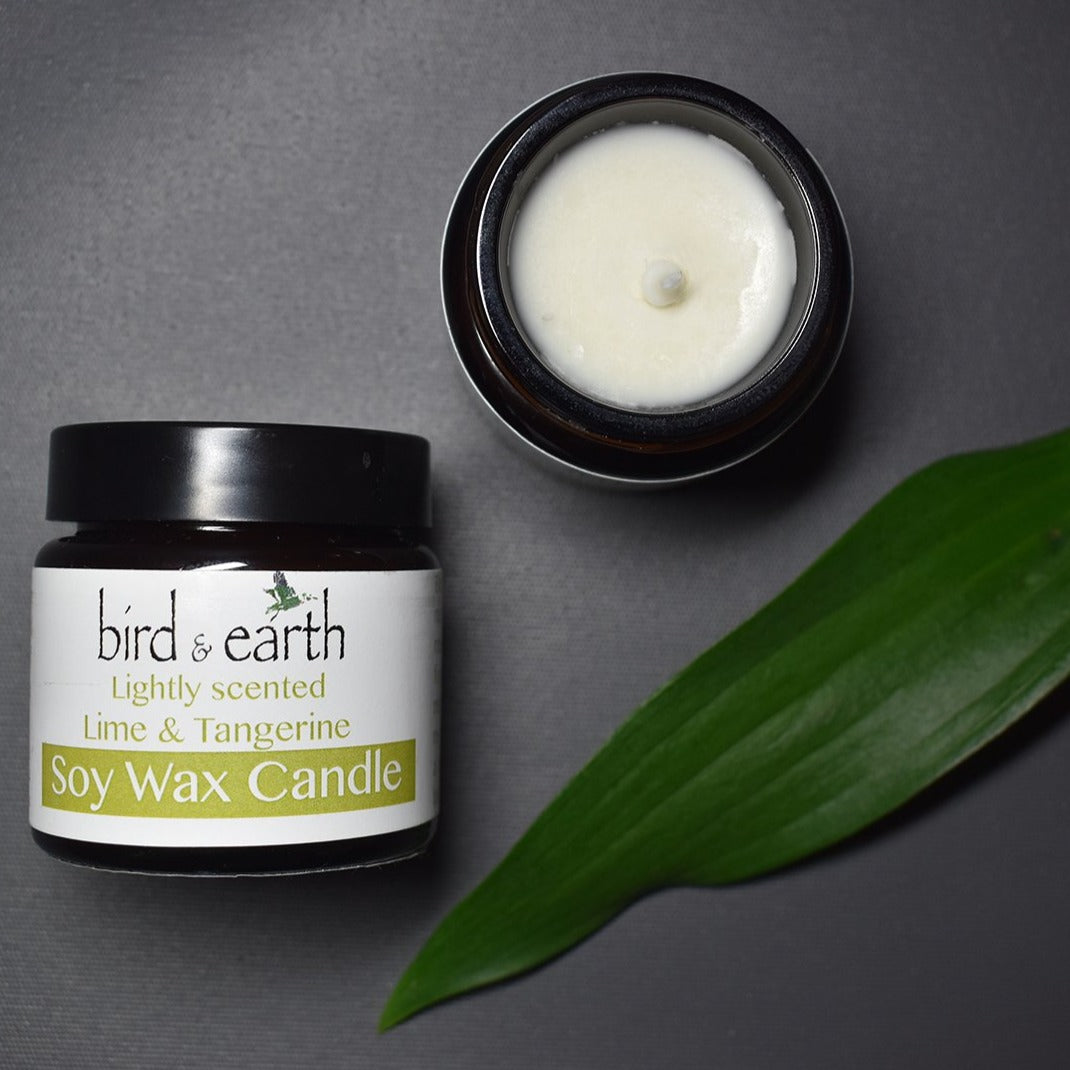 Soy Wax Candles - Lightly scented (limited stock, available until sold out) - Bird and Earth