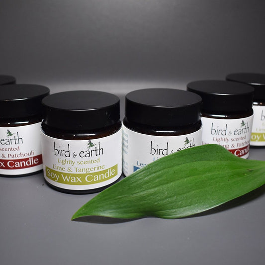 Soy Wax Candles - Lightly scented (limited stock, available until sold out) - Bird and Earth